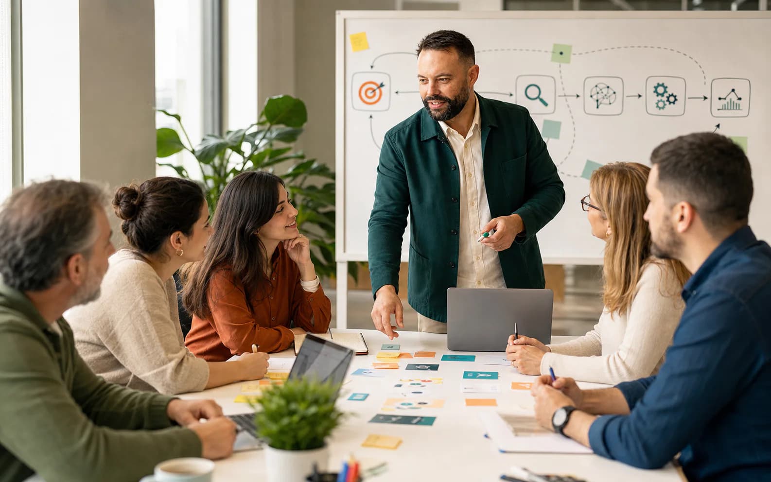 Luiseo dirige una formacion practica de SEO, IA y automatizacion para un equipo