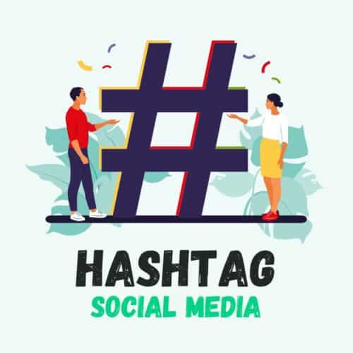 Hashtag Social Media - Luiseo